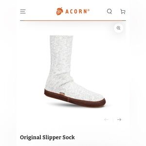 Acorn Original Slipper Sock